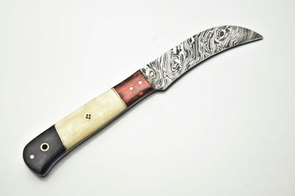 Authentic Damascus Chef Knife  HandForged Kitchen Knife  Durable  Sharp 1