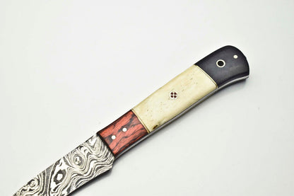 Authentic Damascus Chef Knife  HandForged Kitchen Knife  Durable  Sharp 2