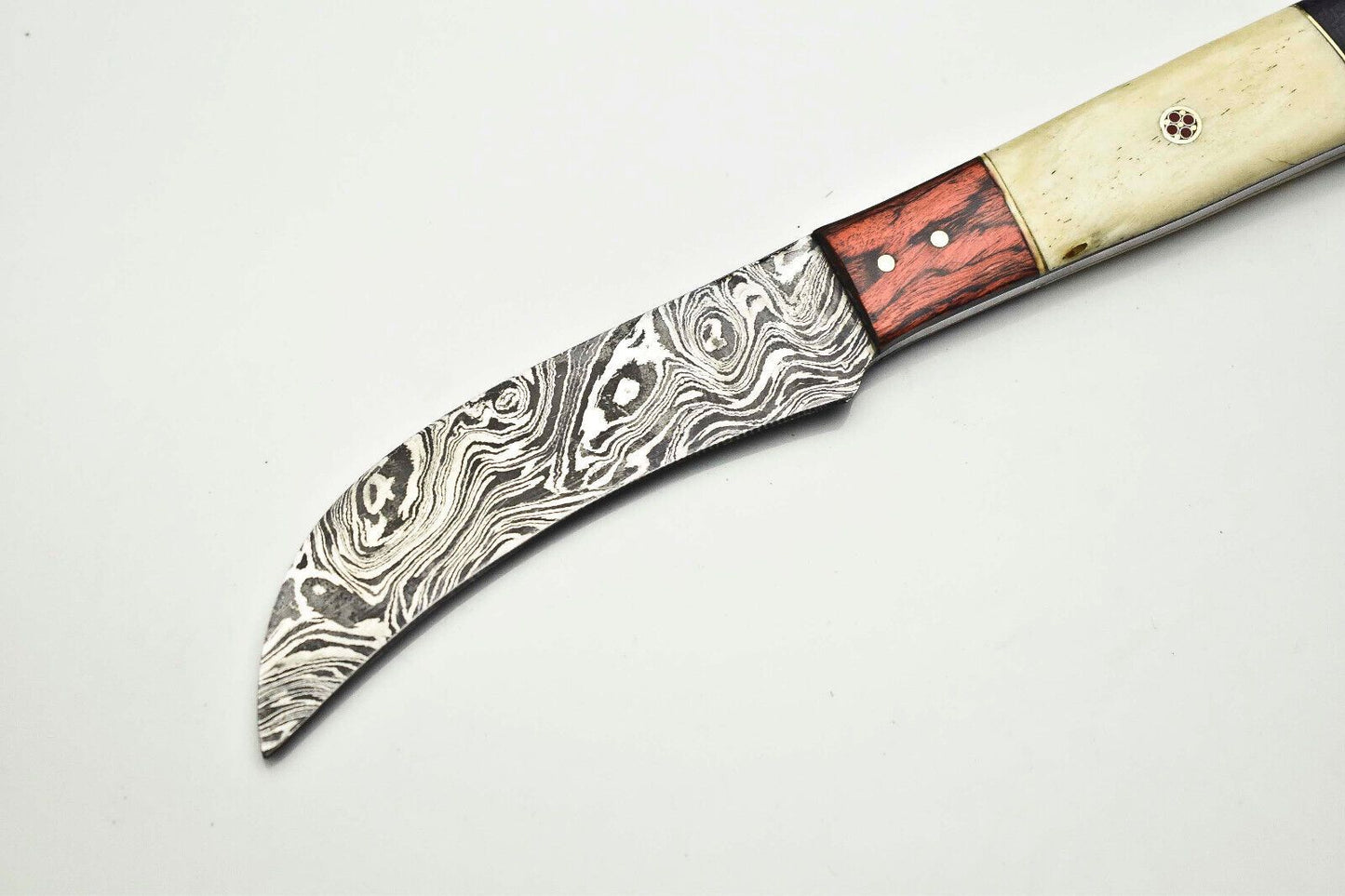Authentic Damascus Chef Knife  HandForged Kitchen Knife  Durable  Sharp 3
