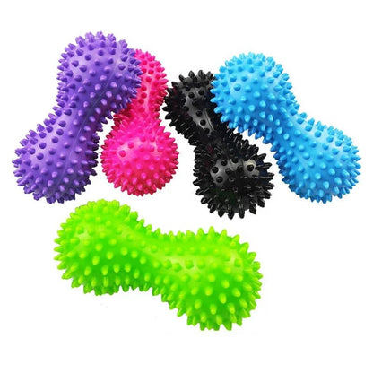 Colorful PVC Spiky Peanut Massage Ball Foot Muscle Massager Stress Relief Sensory Ball Muscle Pain  1