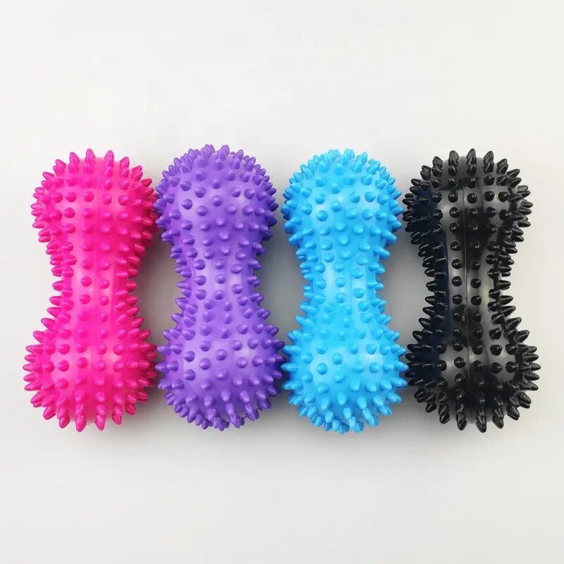 Colorful PVC Spiky Peanut Massage Ball Foot Muscle Massager Stress Relief Sensory Ball Muscle Pain  2