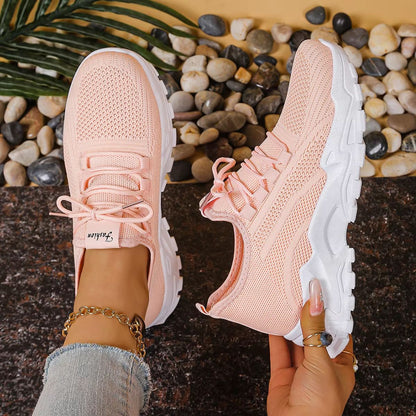 2025 Versatile HeightBoost Sneaker  Solid Colour Womens Casual Shoes With Free Shipping 2
