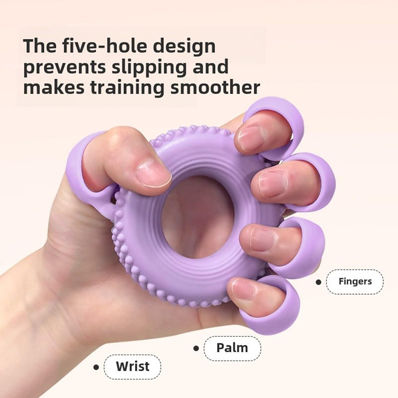 Hand Extensor Exerciser, Silicone Finger Stretcher Bands, Finger Grip Strength Trainer for Arthritis, Hand Exercise