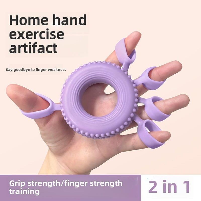Hand Extensor Exerciser, Silicone Finger Stretcher Bands, Finger Grip Strength Trainer for Arthritis, Hand Exercise