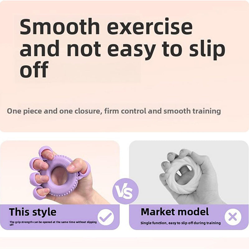 Hand Extensor Exerciser, Silicone Finger Stretcher Bands, Finger Grip Strength Trainer for Arthritis, Hand Exercise