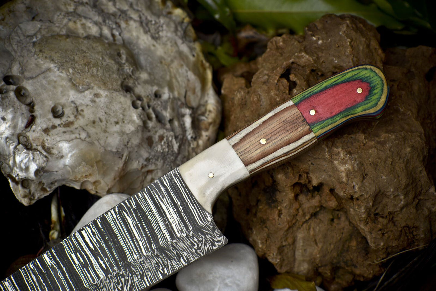 Luxury Handmade Damascus Chef Knife  Gift For Professional Chef 1
