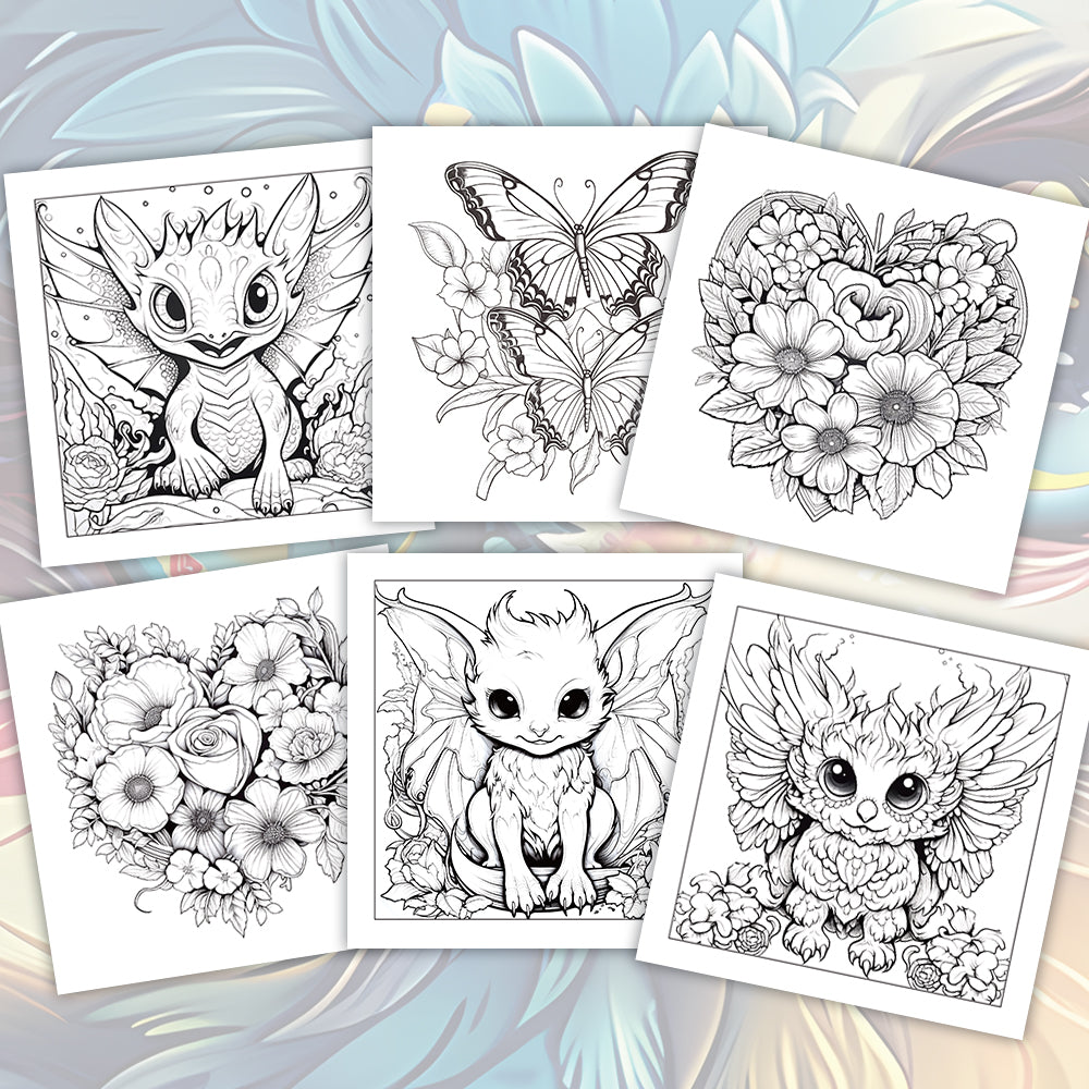 Teen Girls Coloring Book, A Stress Relief Coloring Book for Adults and Teens, Perfect for Christmas and Halloween Gifts