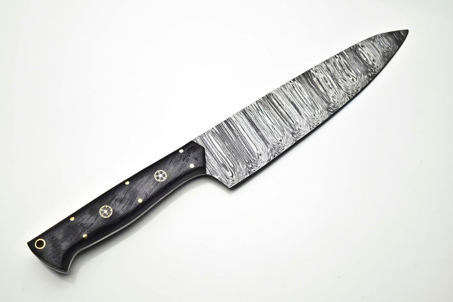 Premium Handmade Damascus Steel Chef Knife  Full Tang Kitchen Masterpiece 3