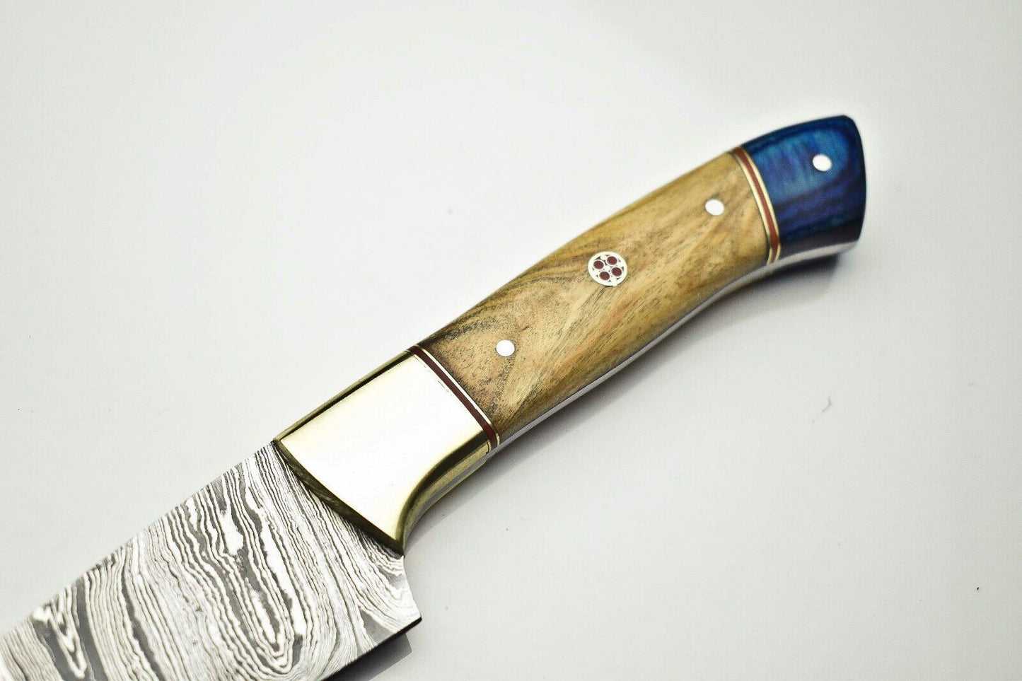 Professional Damascus Steel Chef Knife  Custom Hand Forged Kitchen Blade 1