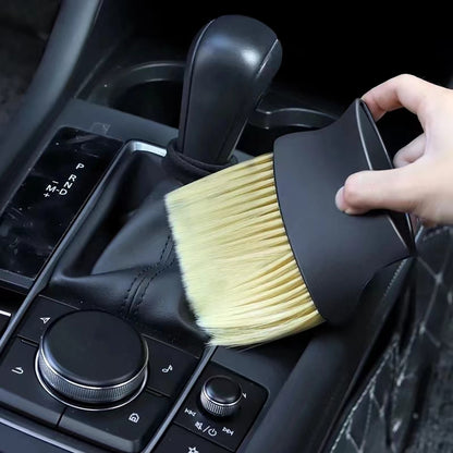 Soft Car Dust Brush Interior Cleaning Tool Car Air Vent Brush Car Wash And Gap Dust Sweeping Brush  1