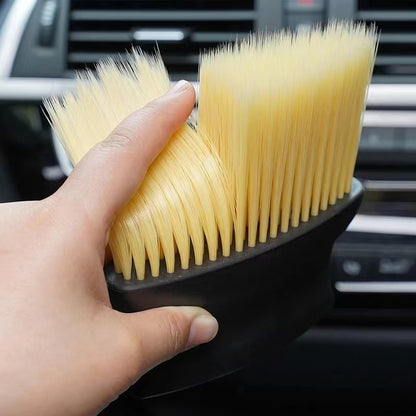 Soft Car Dust Brush Interior Cleaning Tool Car Air Vent Brush Car Wash And Gap Dust Sweeping Brush  3