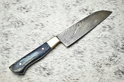 Professional Hand Forged Damascus Chef Knife  Perfect Balance  Design 3
