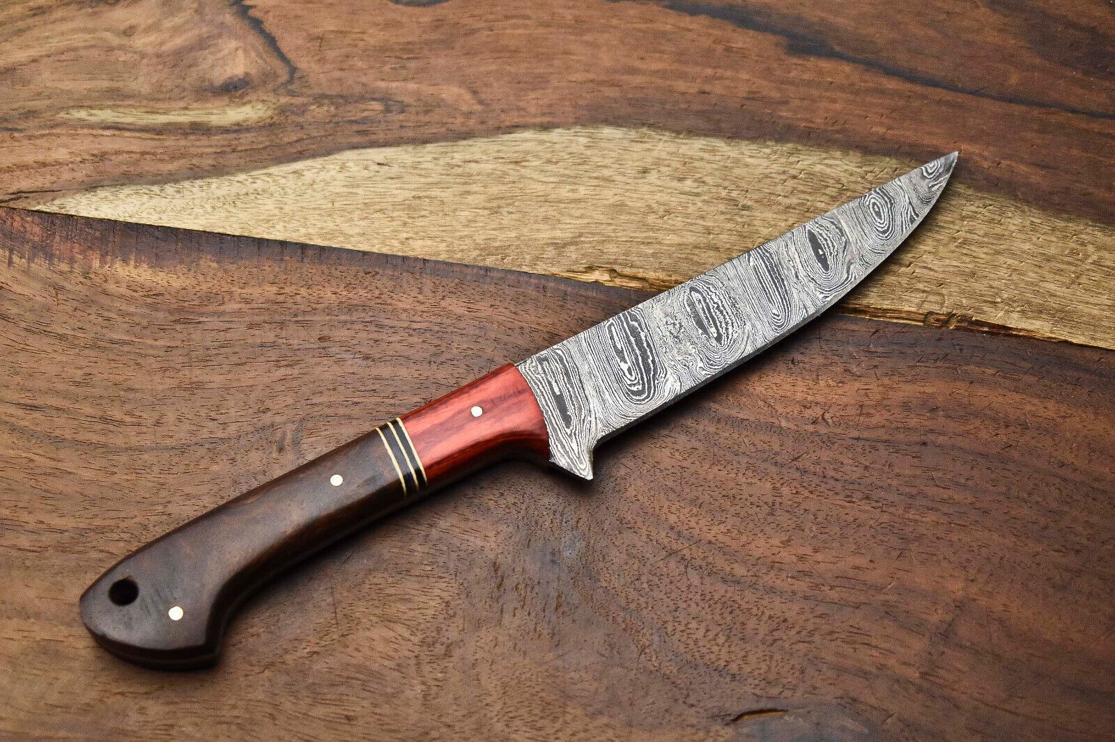 Handmade Damascus Steel Kitchen Knife  Chef Choice Culinary Perfection 3