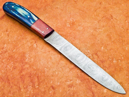 Custom Hand Forged Damascus Steel Chef Knife  Kitchen Perfection Tool 2