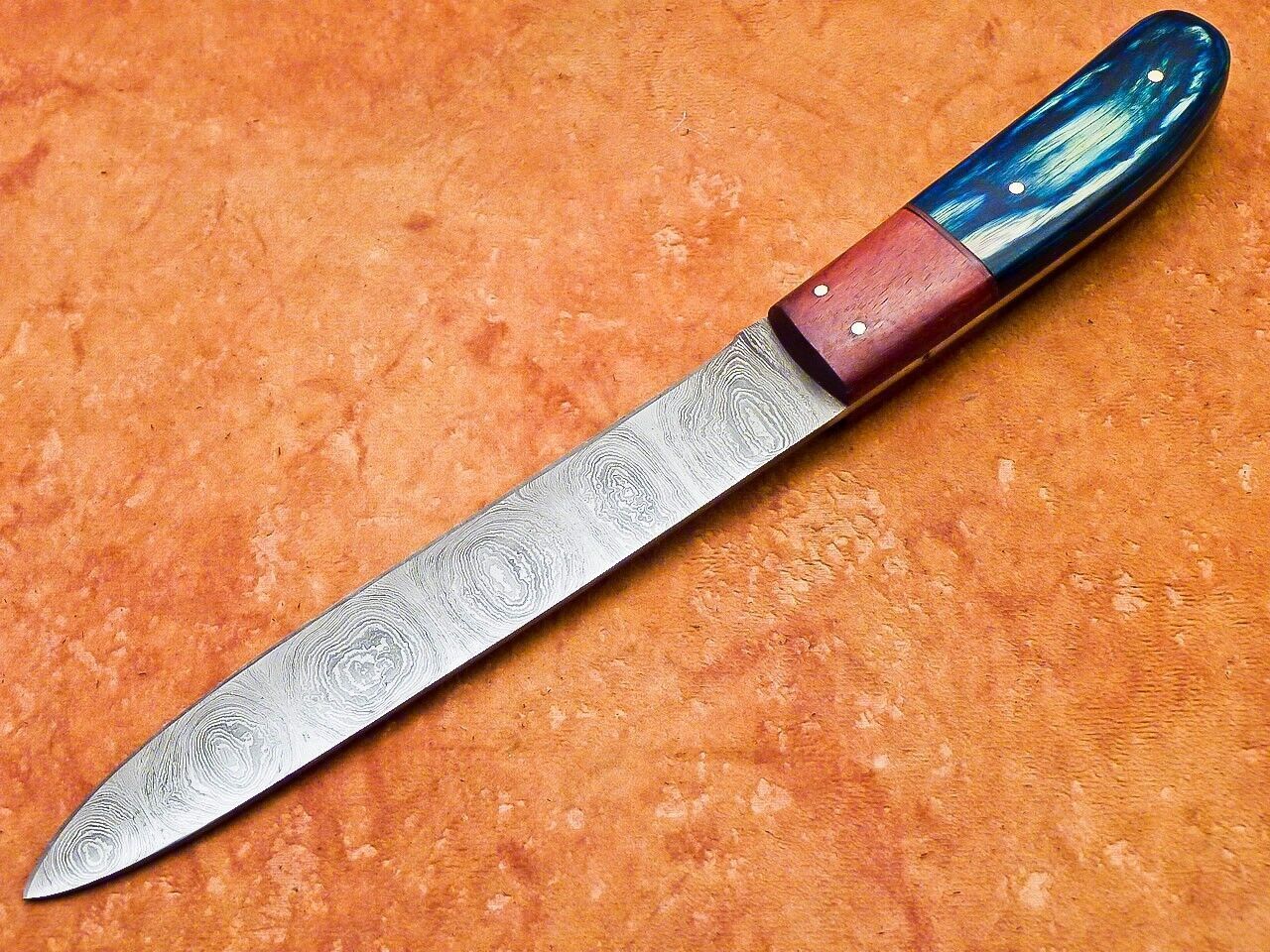 Custom Hand Forged Damascus Steel Chef Knife  Kitchen Perfection Tool 3