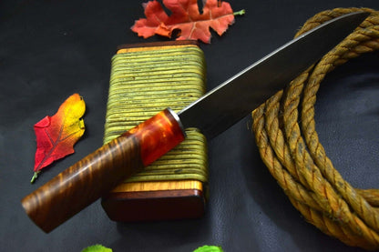 Elegant Handmade Damascus Steel Chef Knife  Durable Professional Blade 3