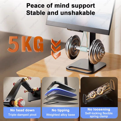 Universal Expandable Monitor Mount  Laptop Clamp Stand  Adjustable MultiScreen Holder For Gaming De 2