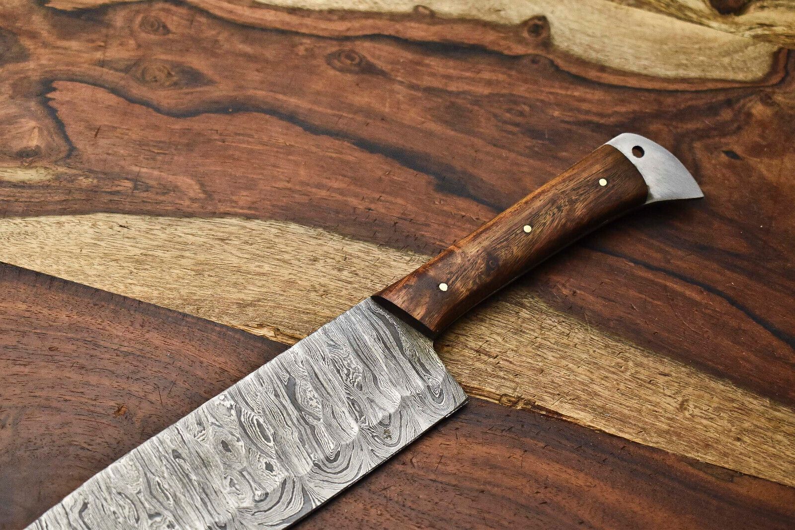 Handmade Damascus Chef Knife  Professional Kitchen Tool For Precision Cutting 1