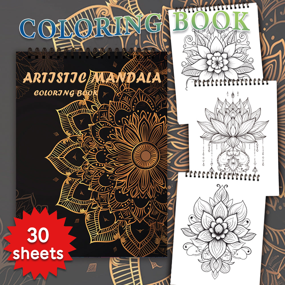 Adult Drawing Book for Stress Relief, Premium Thick Paper, Ideal Halloween and Christmas Gift Options