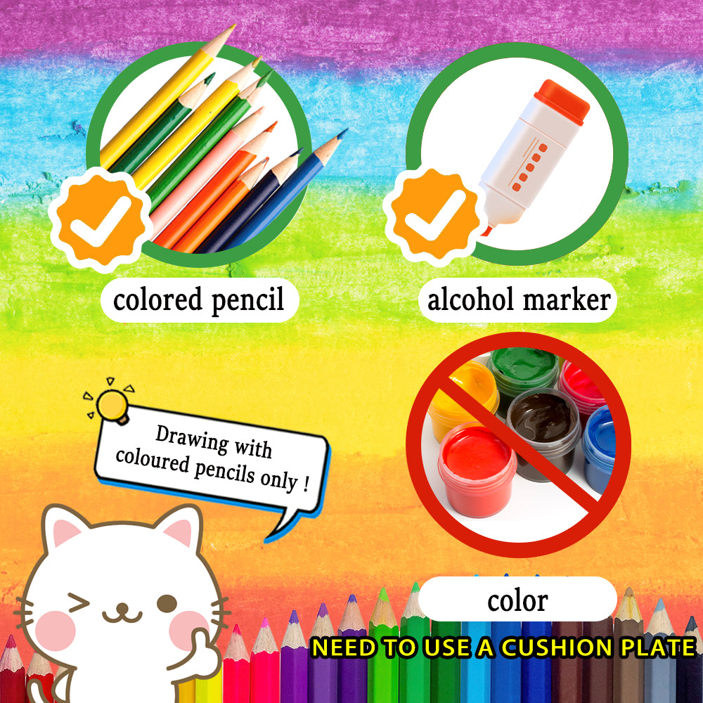 Adult Drawing Book for Stress Relief, Premium Thick Paper, Ideal Halloween and Christmas Gift Options