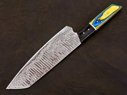 Authentic Handmade Damascus Chef Knife  Professional Grade Kitchen Knife 3