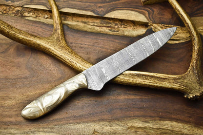 12 Custom Handmade Damascus Steel Chef Knife  Full Tang Kitchen Cooking Blade 3