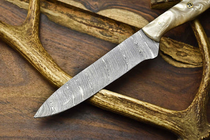 12 Custom Handmade Damascus Steel Chef Knife  Full Tang Kitchen Cooking Blade 2