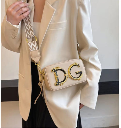 Small Square Chain-Strap Crossbody Bag – Women's Party & Versatile Shoulder Bag