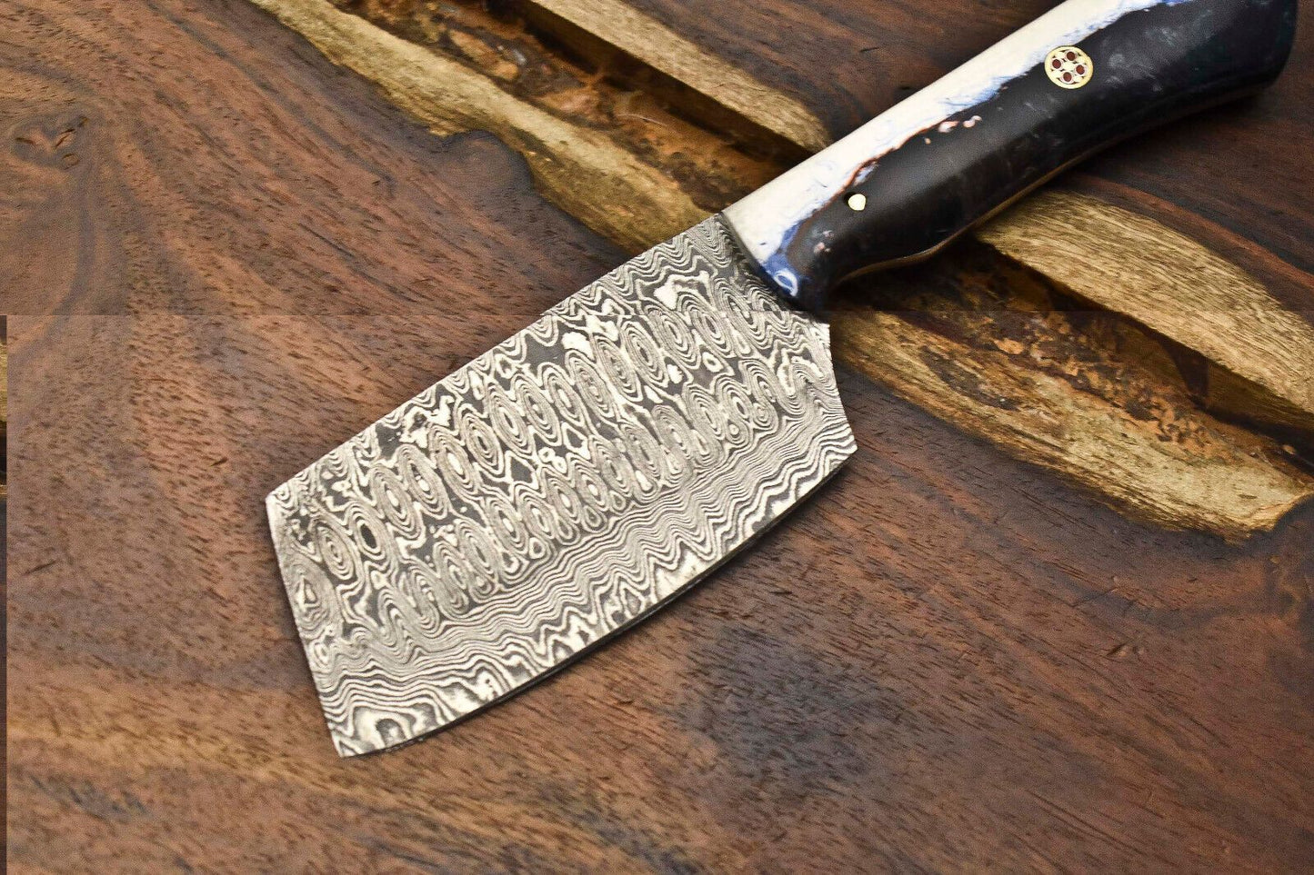 8 Handmade Damascus Steel Chef Knife  Full Tang Professional Kitchen Knife 2