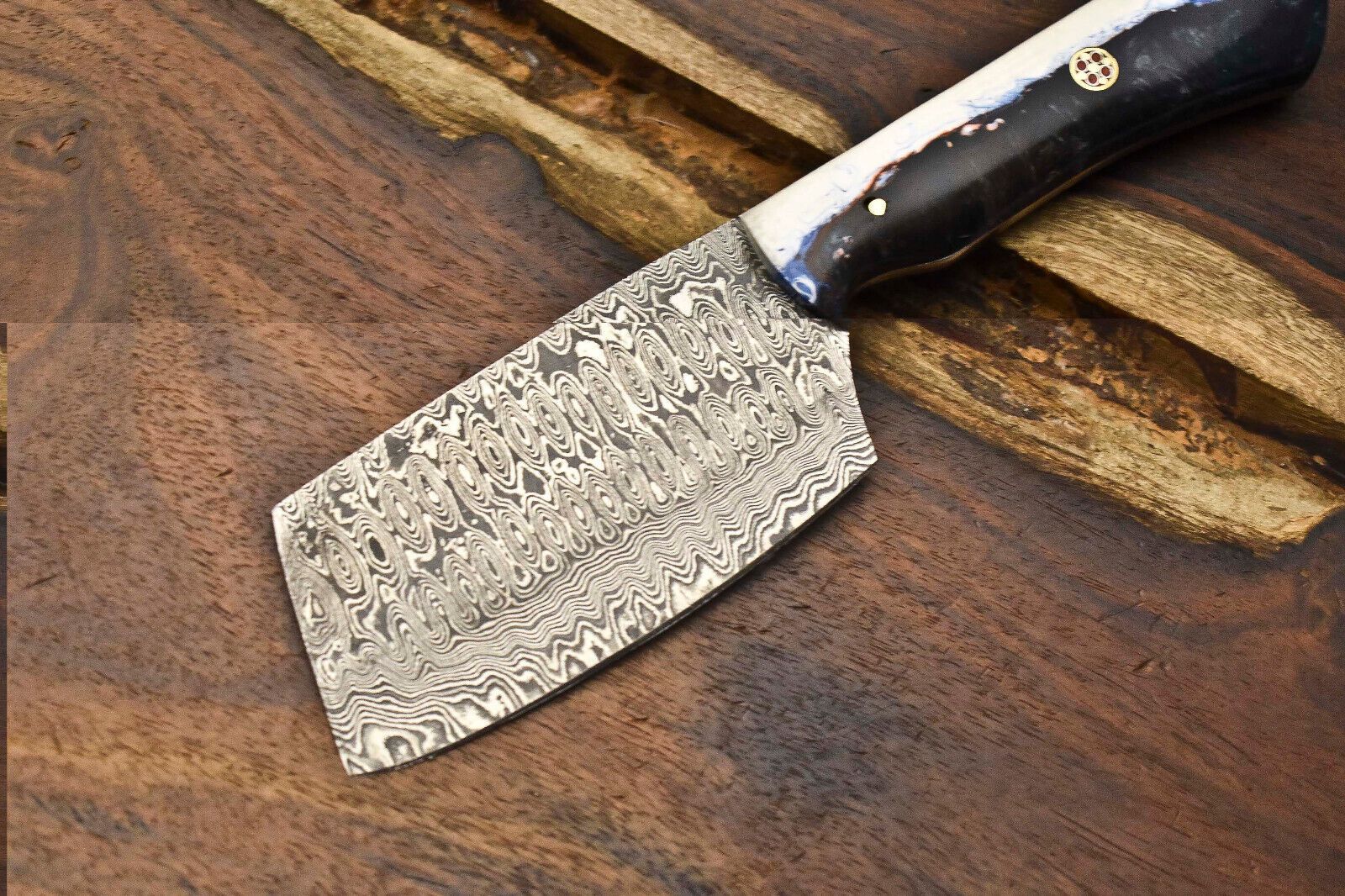 8 Handmade Damascus Steel Chef Knife  Full Tang Professional Kitchen Knife 2
