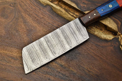 12 Inch Custom Damascus Steel Kitchen Knife  Full Tang Chef Knife 2