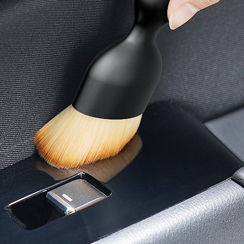 Car Crevice Dusting Brush Car Air Vent Cleaning Soft Brush With Casing Artificial Car Interior Deta 1
