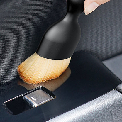 Car Crevice Dusting Brush Car Air Vent Cleaning Soft Brush With Casing Artificial Car Interior Deta 1