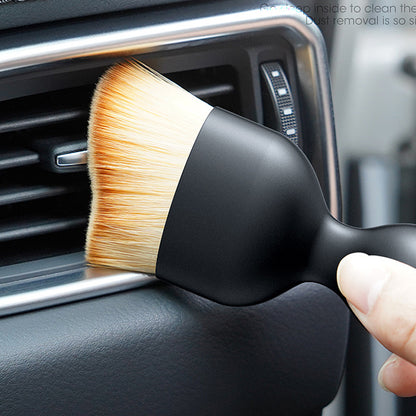 Car Crevice Dusting Brush Car Air Vent Cleaning Soft Brush With Casing Artificial Car Interior Deta 3
