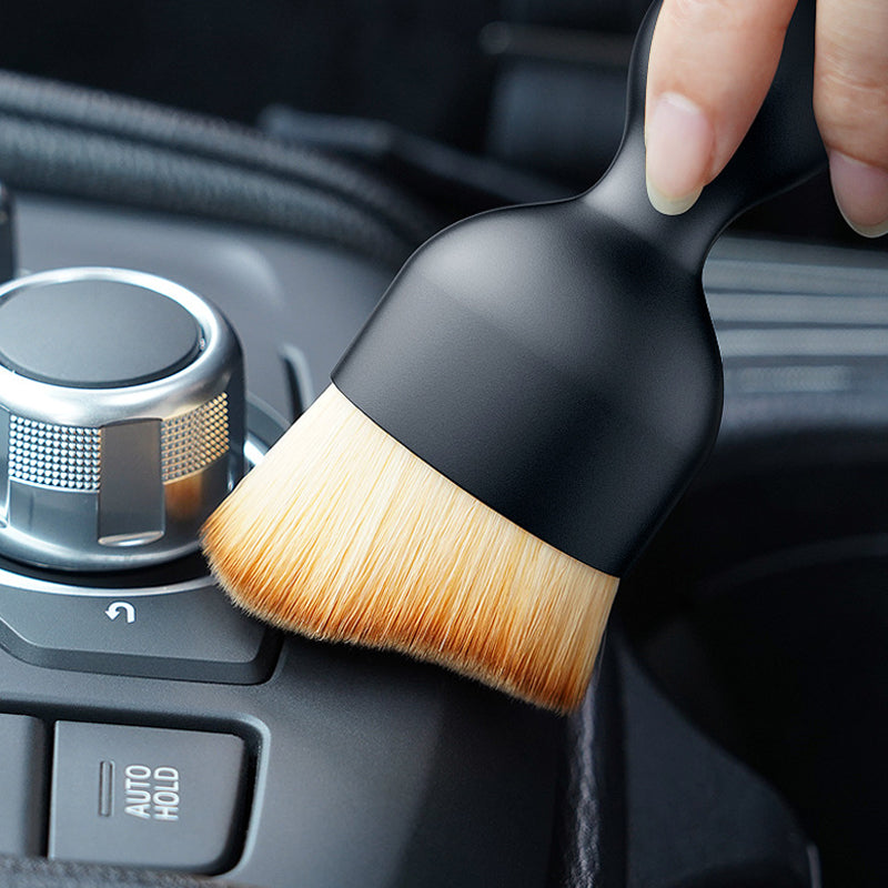 Car Crevice Dusting Brush Car Air Vent Cleaning Soft Brush With Casing Artificial Car Interior Deta 4