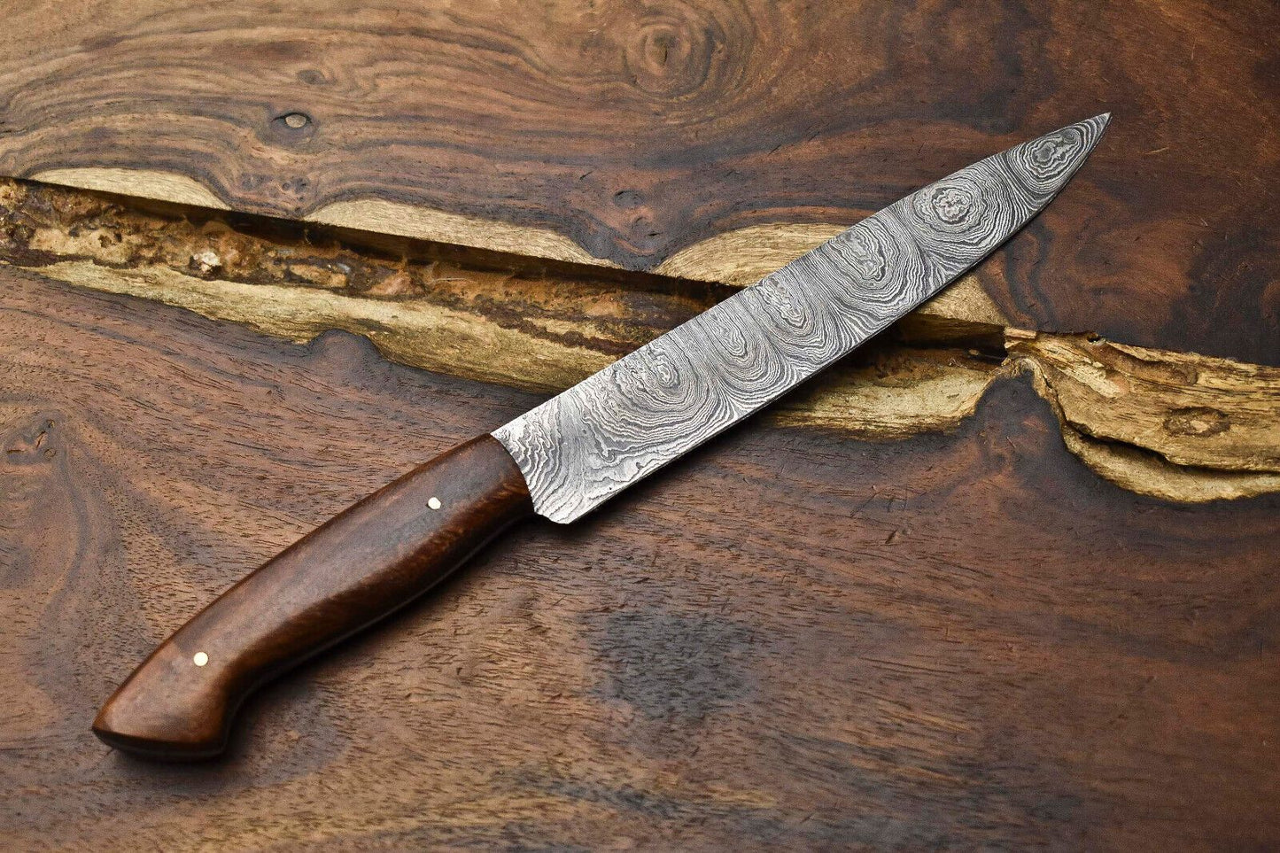 Hand Forged 12 Damascus Steel Chef Knife  Professional Kitchen Knife 3