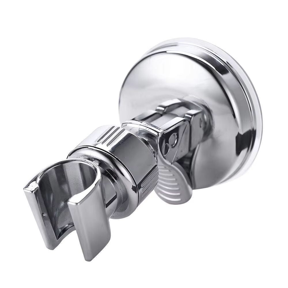 Adjustable WallMount Suction Cup Shower Head Holder  No Drills Strong Vacuum Grip For Handheld Show 1