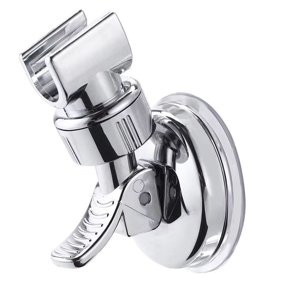 Adjustable WallMount Suction Cup Shower Head Holder  No Drills Strong Vacuum Grip For Handheld Show 3