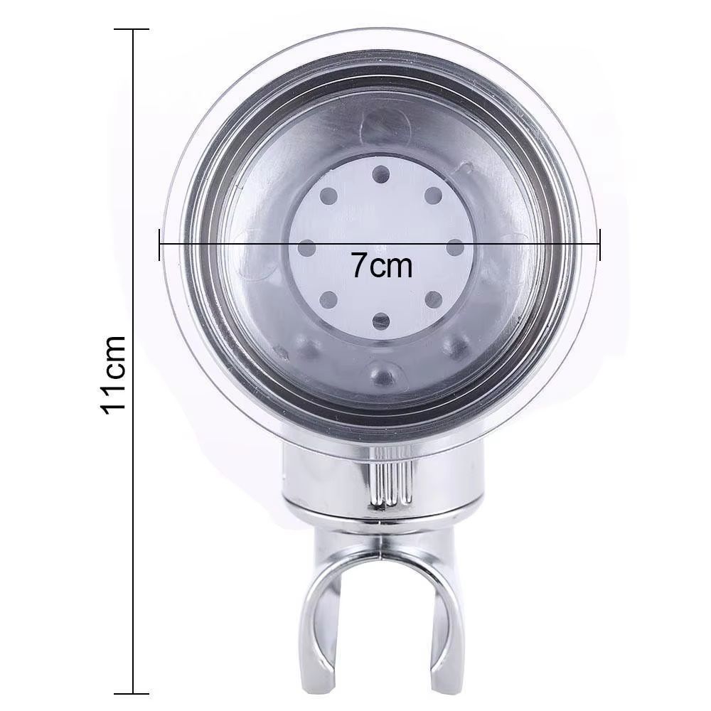 Adjustable WallMount Suction Cup Shower Head Holder  No Drills Strong Vacuum Grip For Handheld Show 5