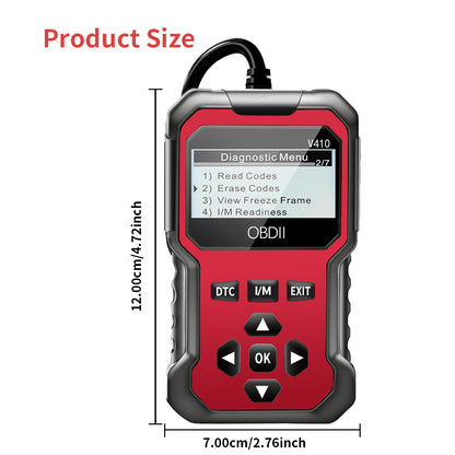 Engine Fault Code Reader Car Scanner Diagnostic Tool Code Scanner For All Vehicles 4