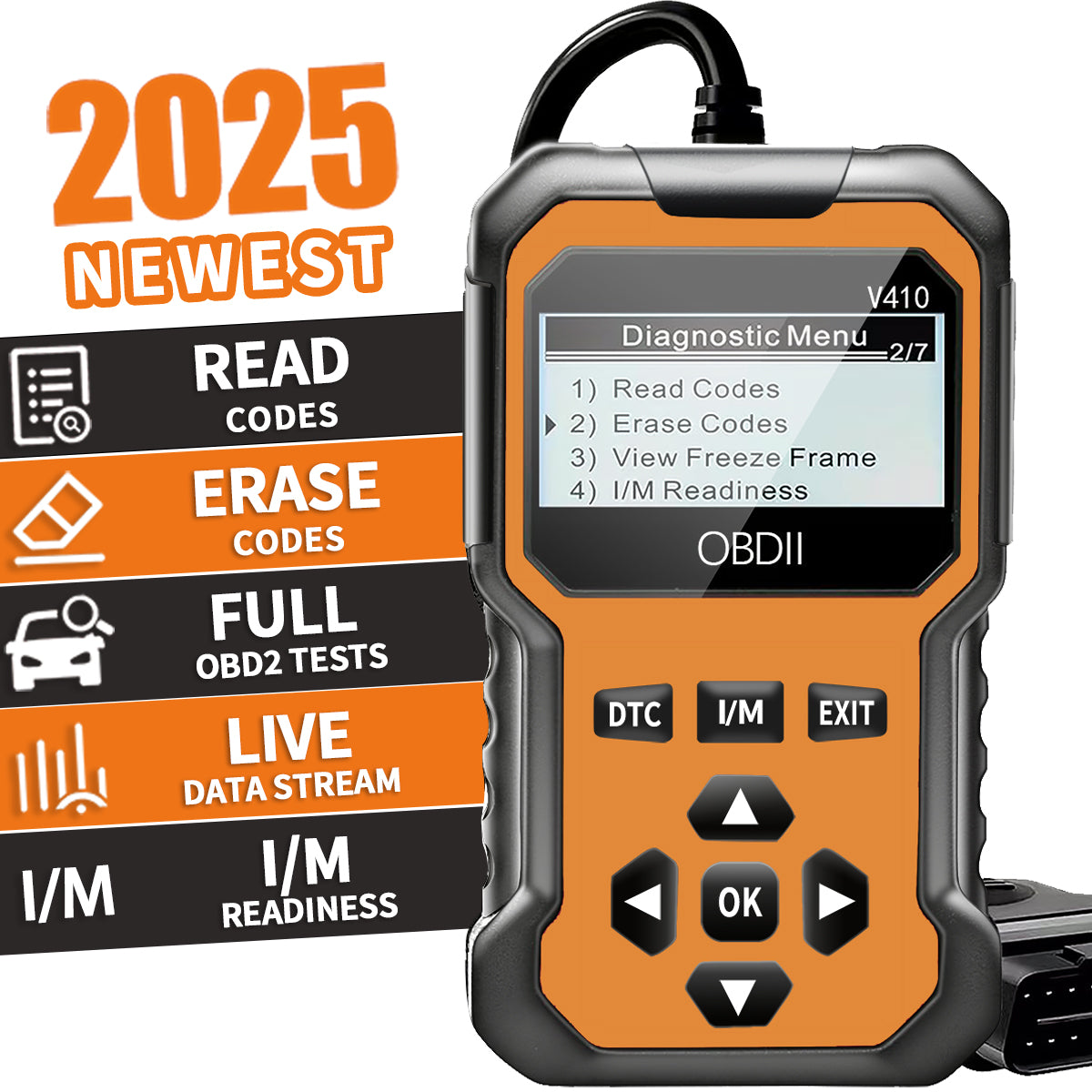 Engine Fault Code Reader Car Scanner Diagnostic Tool Code Scanner For All Vehicles 8