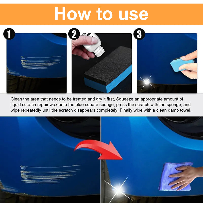 Auto Scratch Repair Car Paint Care Tools Swirl Remover Polishing Compound Anti Scratch Wax 4