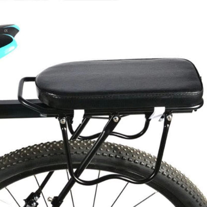 ComfortRide Rear Rack Bike Saddle With Backrest  Padded PU Leather Cushion For Child Or Adult Passe 6