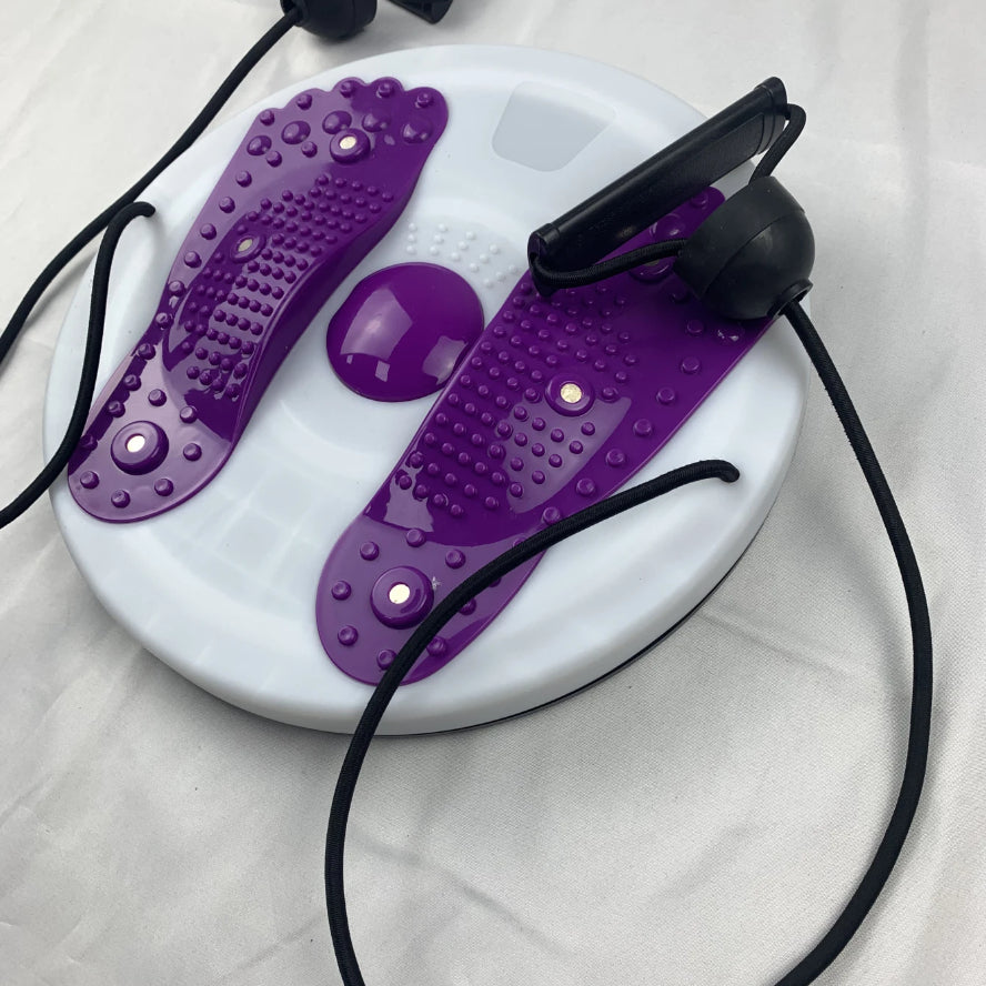 Waist Twisting Disc For Exercise Magnetic Tension Fitness Equipment Foot Massage Waist Torsion Disc 2