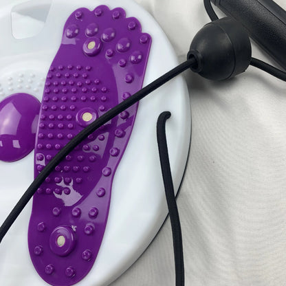 Waist Twisting Disc For Exercise Magnetic Tension Fitness Equipment Foot Massage Waist Torsion Disc 3