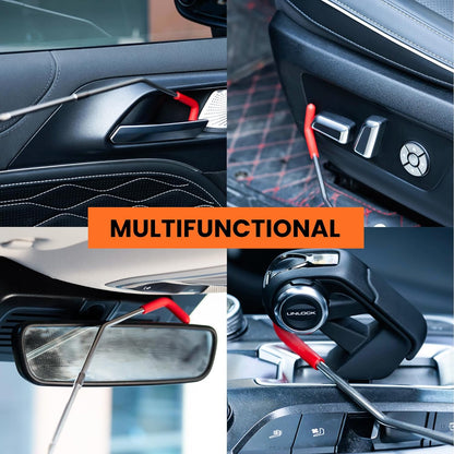 Auto Window Door Open Fixing Kit, Inflatable Air Pump, Car Door Tool Set, Long Reach Tools with Carrying Bag