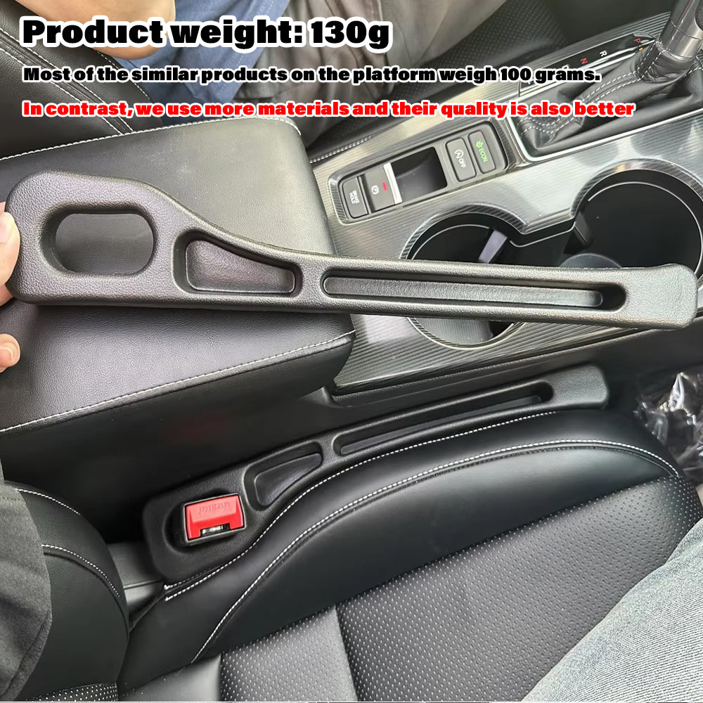 Universal Car Seat Gap Filler, Leak Proof Side Plug Strip, Car Interior Accessory for Phone and Wallet