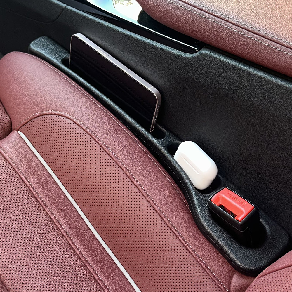 Universal Car Seat Gap Filler, Leak Proof Side Plug Strip, Car Interior Accessory for Phone and Wallet