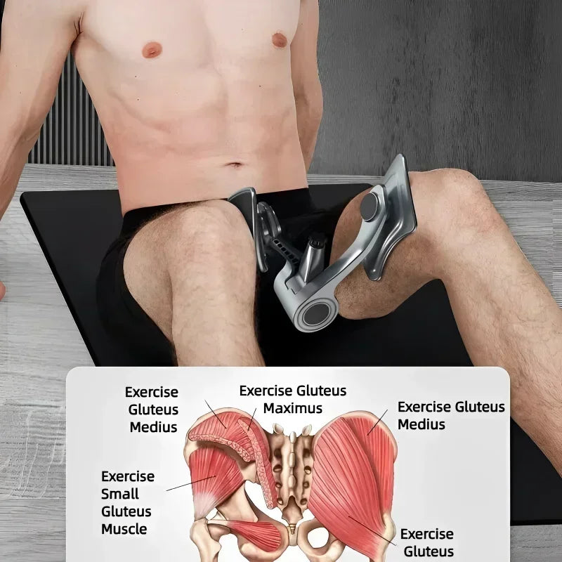 Pelvic Floor Muscle Trainer, Hot Adjustable Inner Thigh Exercise Device, Home Fitness Leg Beauty Equipment