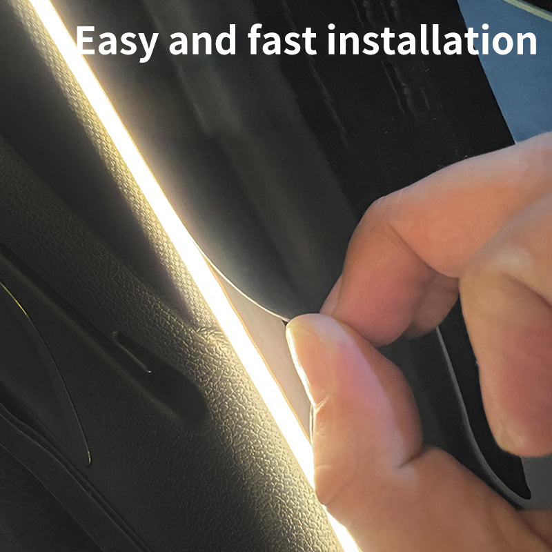 LED Trunk Light Strip Automatic Sensing Wiring Free Car Ambient Interior Decoration High Brightness 4